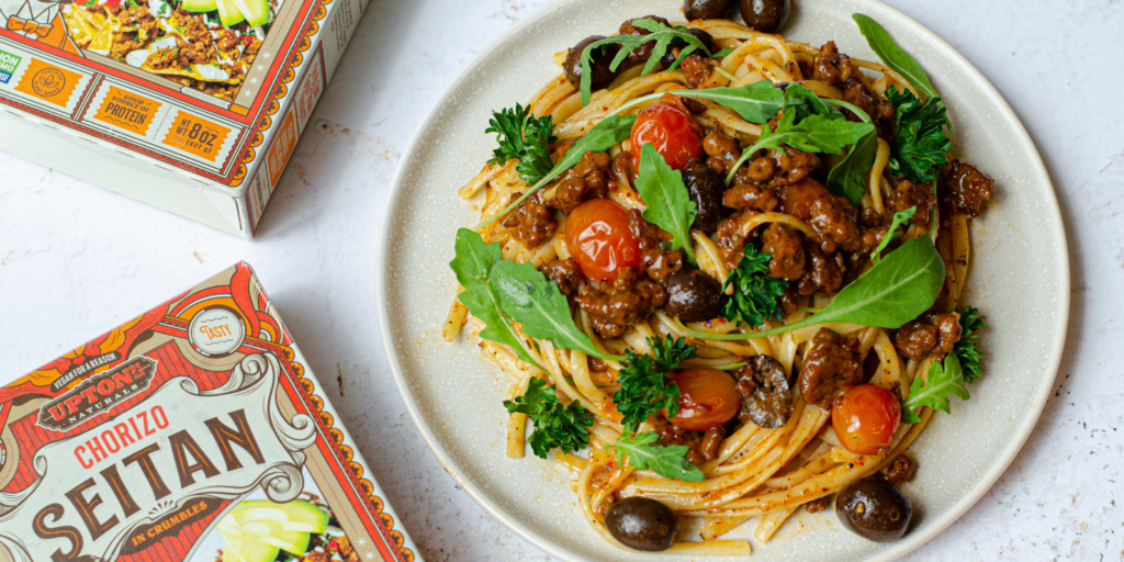 A fully plant-based range with a meaty texture