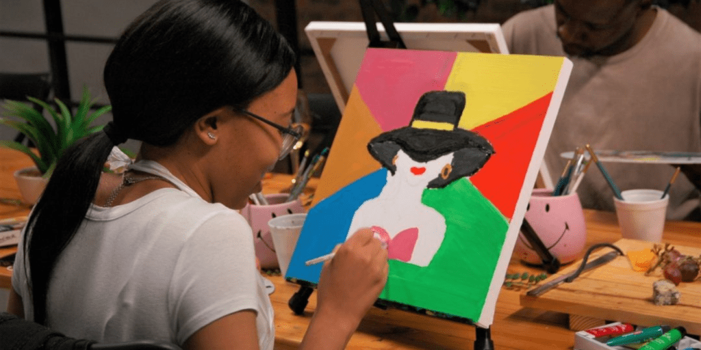 Artdelight Paint and Sip What's on in Joburg