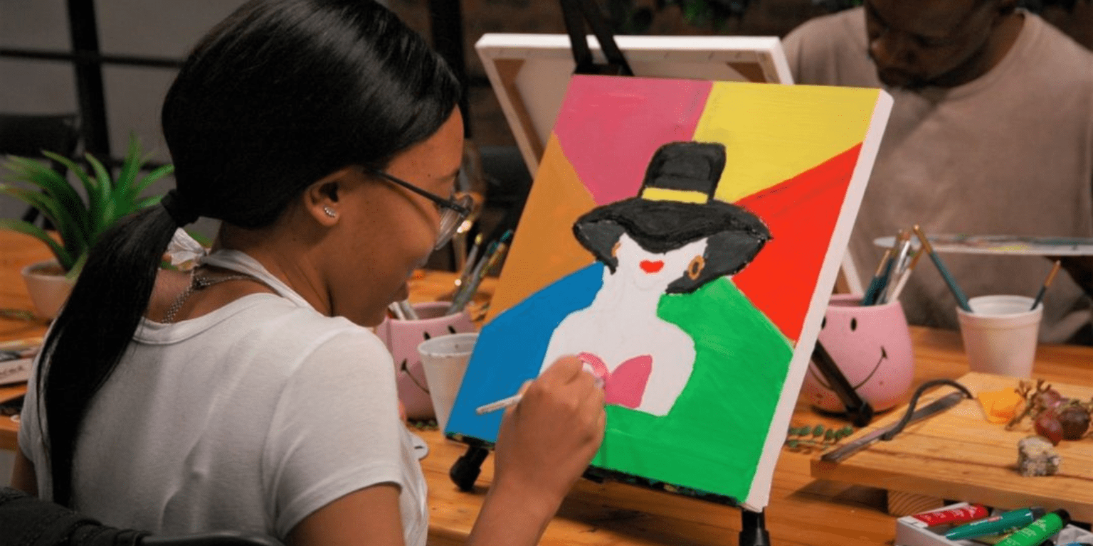 Artdelight Paint and Sip What's on in Joburg