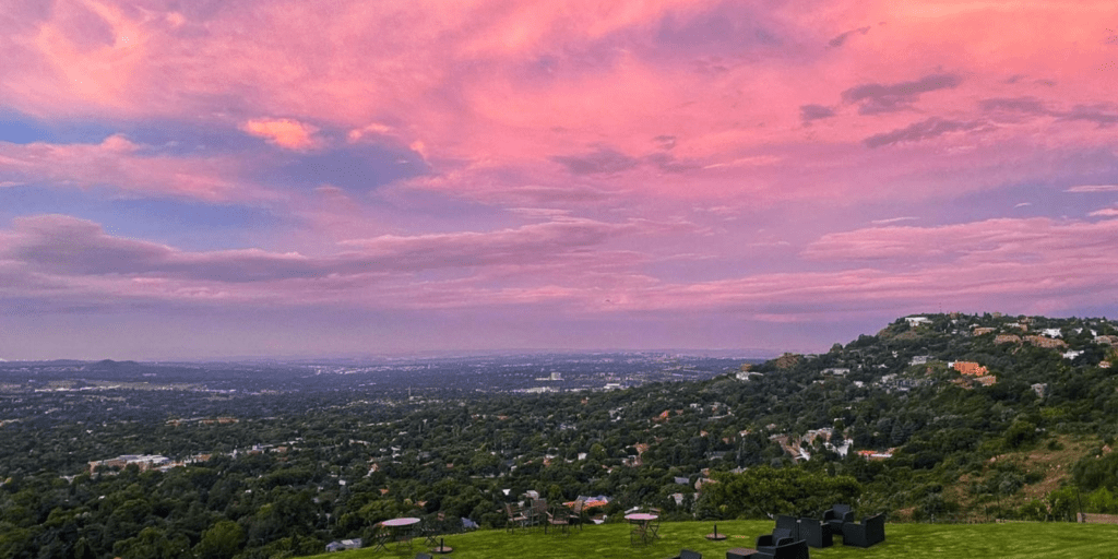 Picnic on top of Northcliff Mountain
